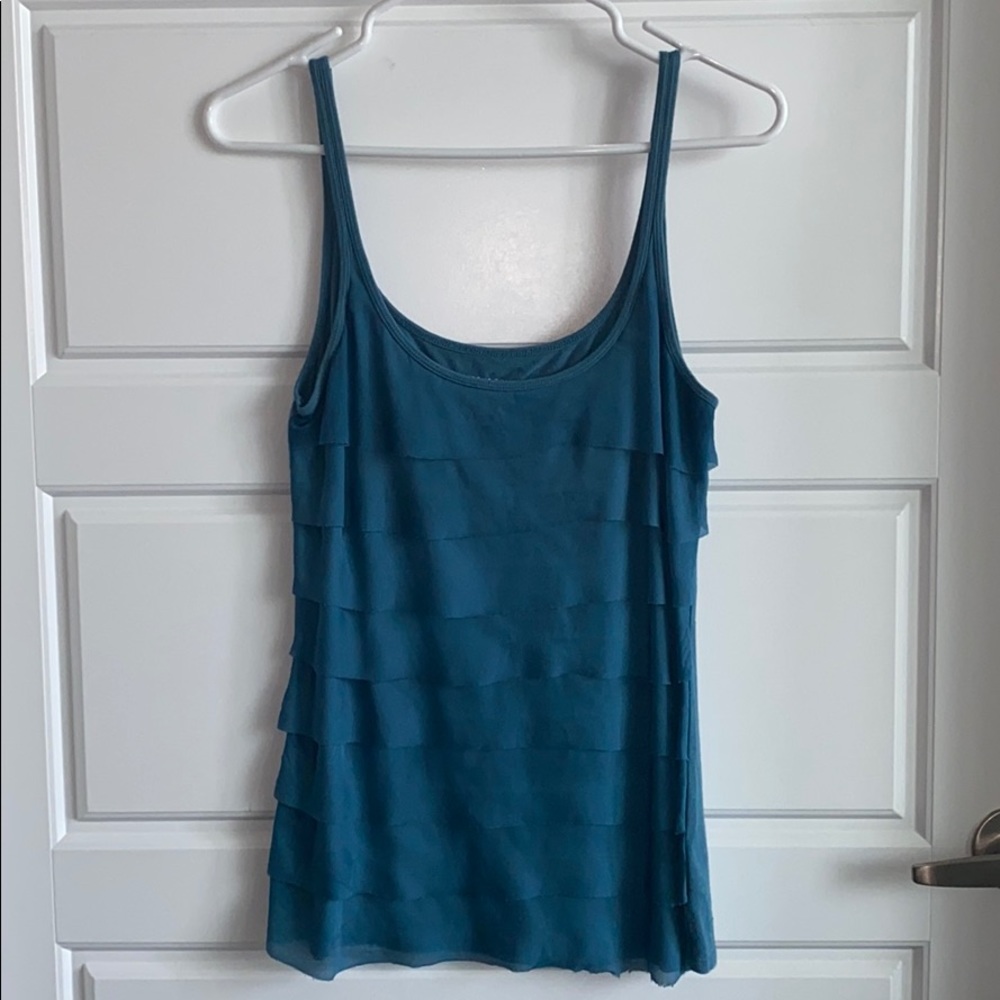 Ruffle layered top